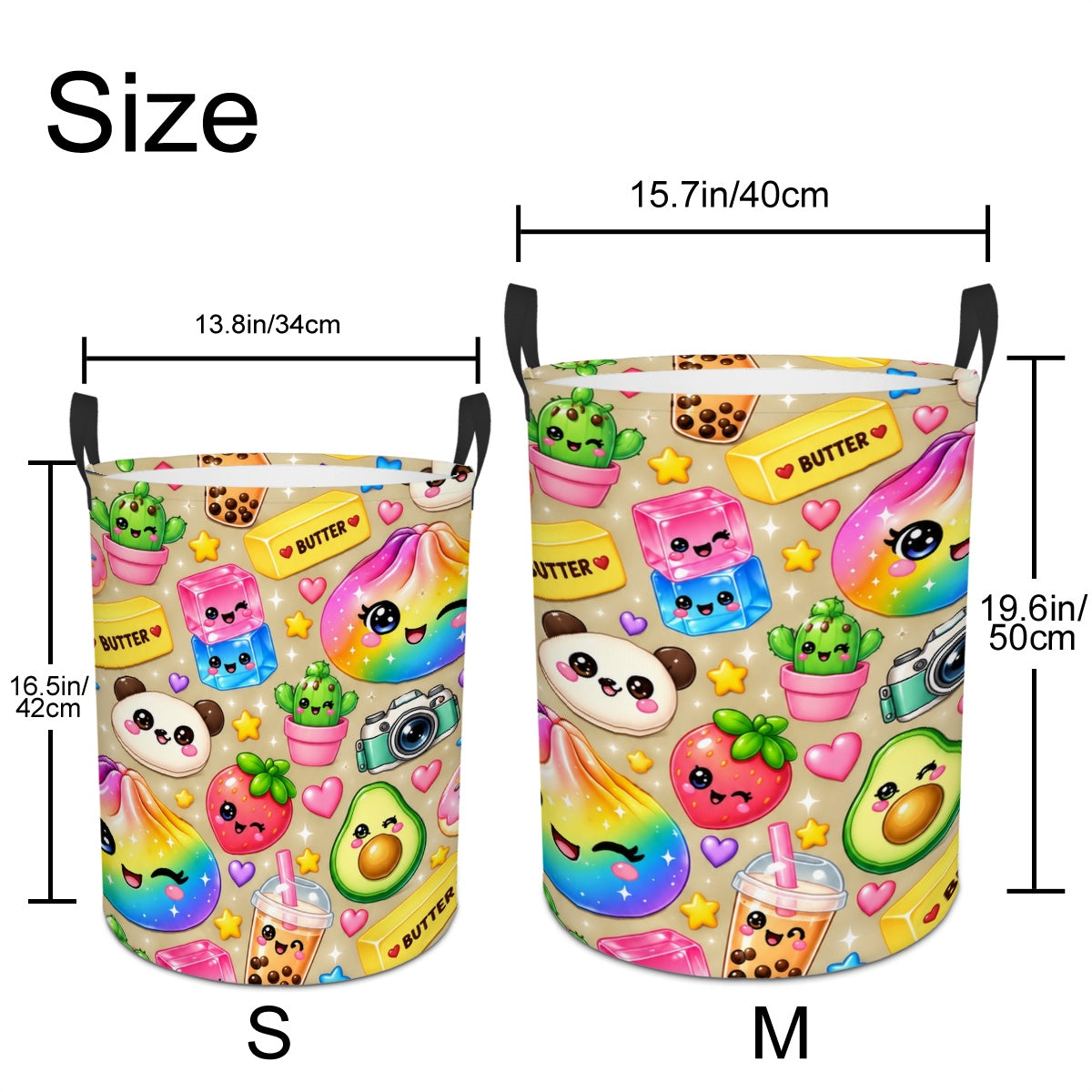 Circular Laundry Basket kawaiifullbleed2362x2952