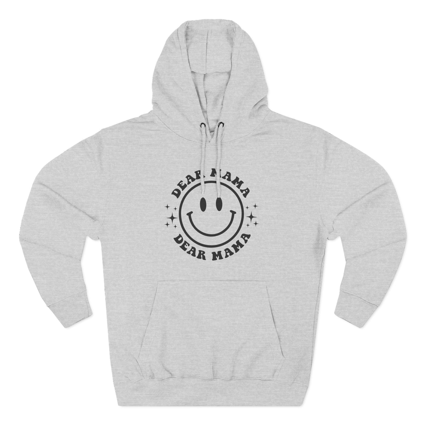 Mama's Place Hoodie — Retro Smiley "Ain't a Woman Alive" Fleece Pullover