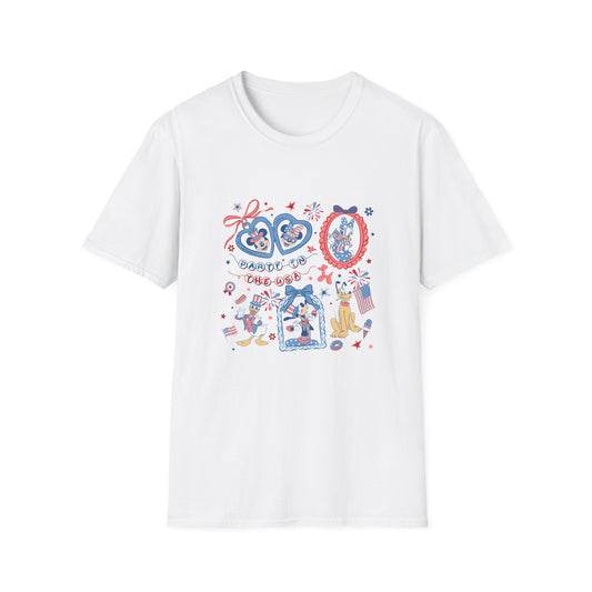Retro Patriotic “Farewell Flight” Graphic Tee