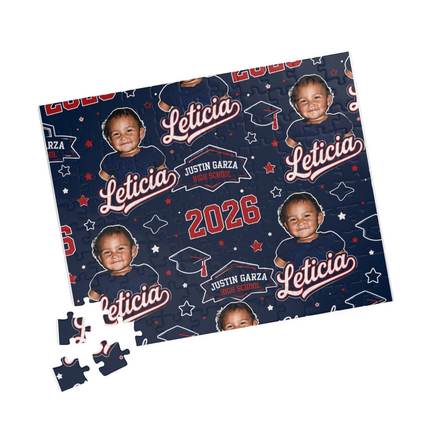 Personalized Graduation Puzzle – Custom Name & Photo 2026