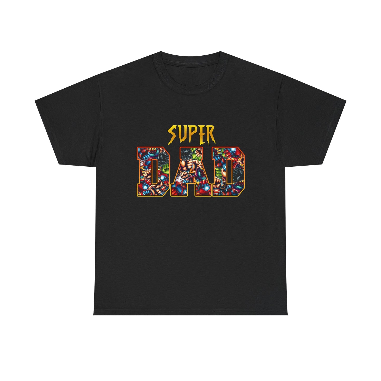 T-Shirt — "Super Dad" Marvel Heroes Father’s Day Tee