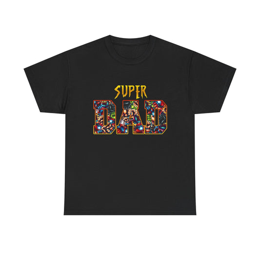 T-Shirt — "Super Dad" Marvel Heroes Father’s Day Tee