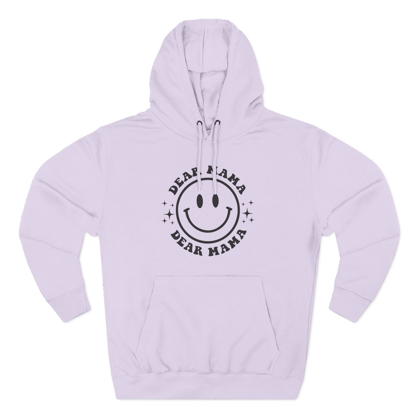 Mama's Place Hoodie — Retro Smiley "Ain't a Woman Alive" Fleece Pullover