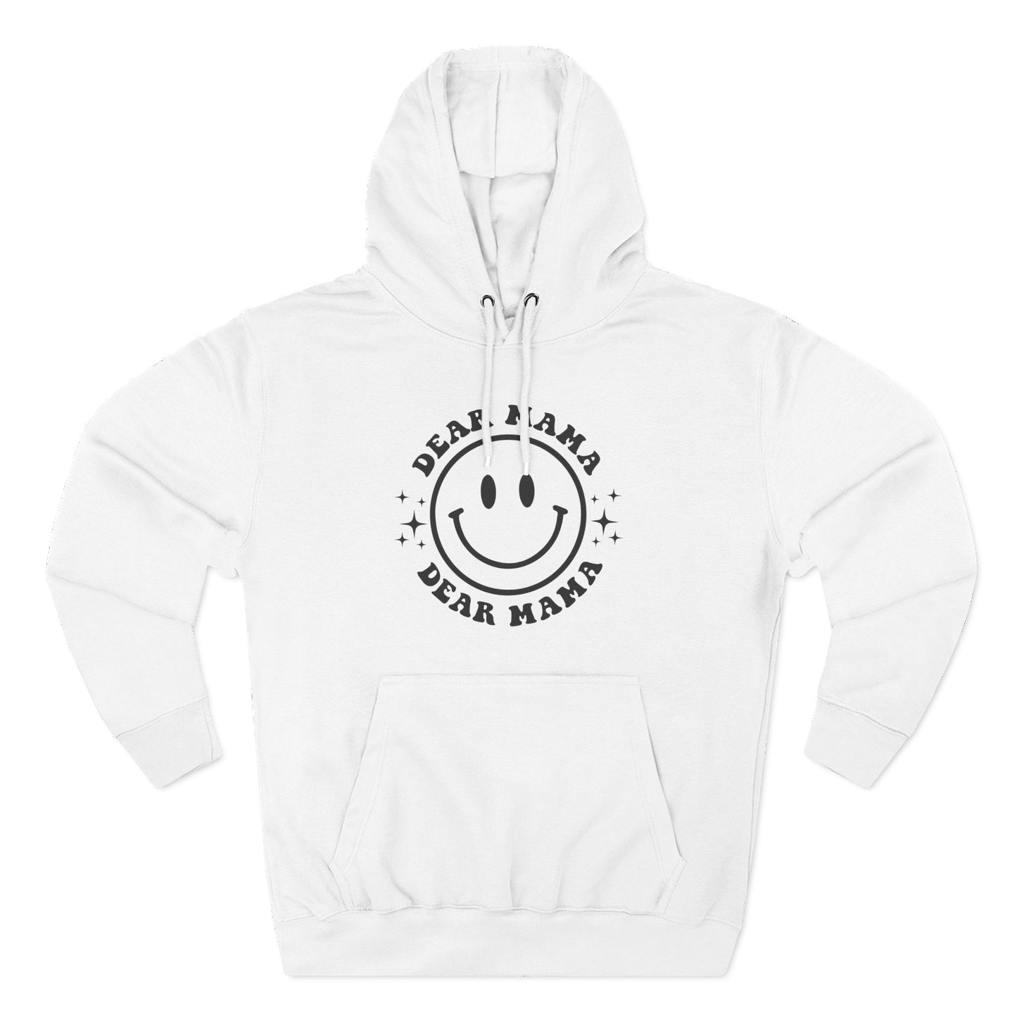 Mama's Place Hoodie — Retro Smiley "Ain't a Woman Alive" Fleece Pullover