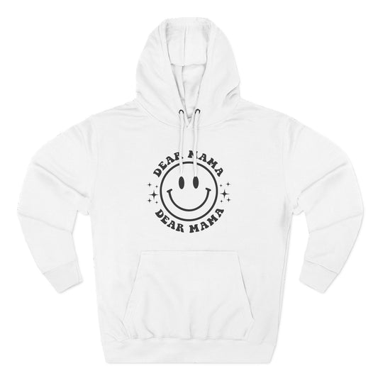 Mama's Place Hoodie — Retro Smiley "Ain't a Woman Alive" Fleece Pullover