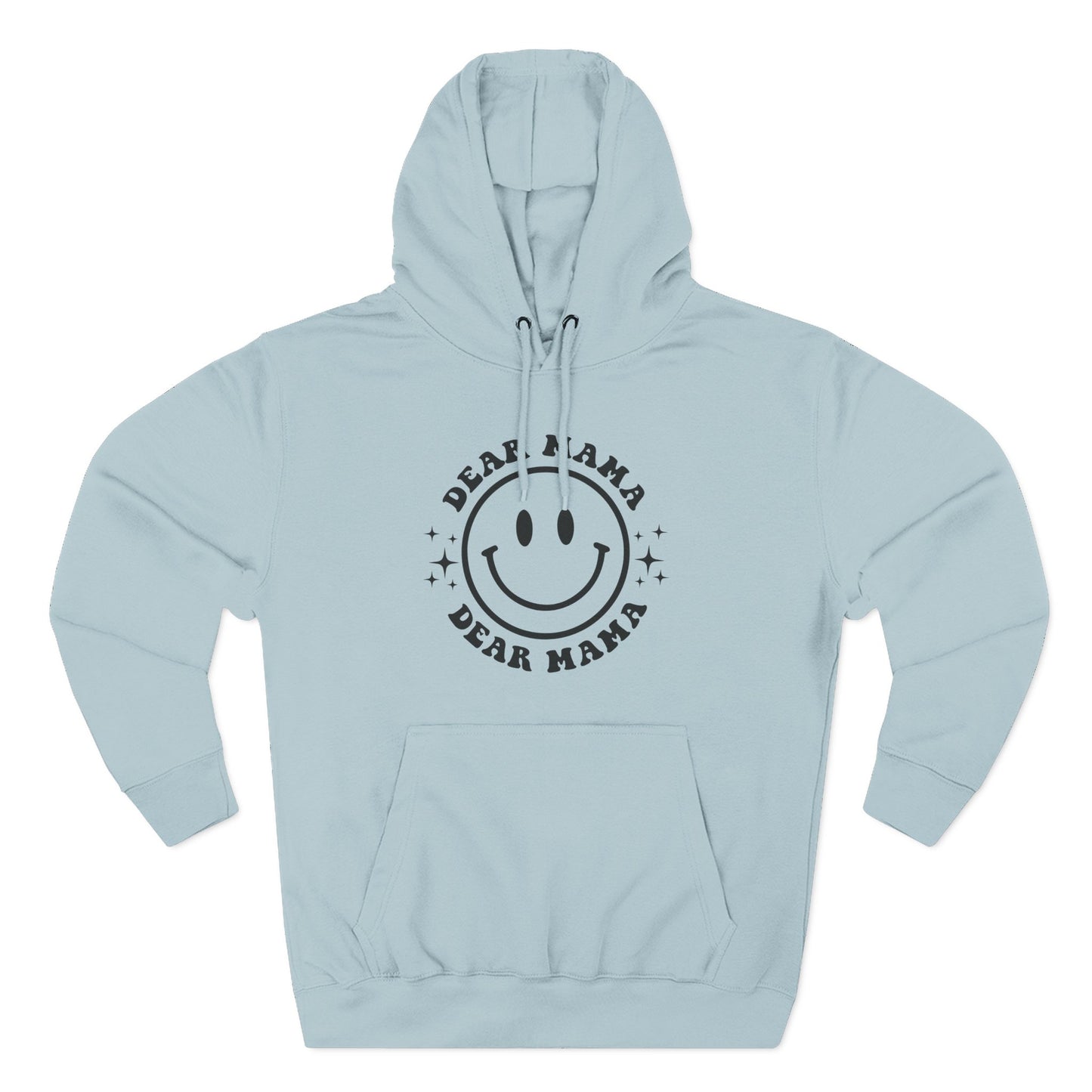 Mama's Place Hoodie — Retro Smiley "Ain't a Woman Alive" Fleece Pullover