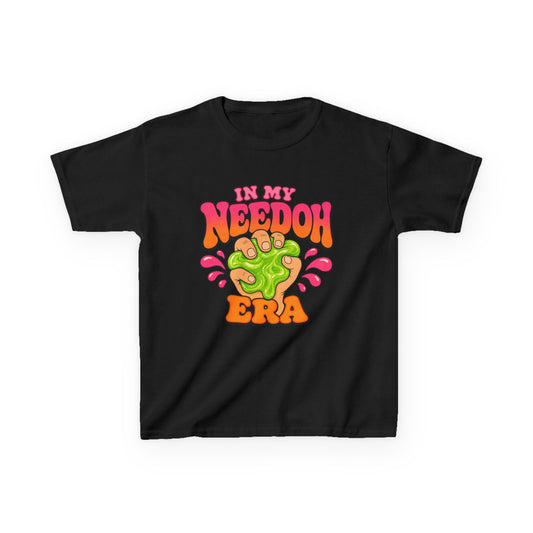 Kids T-Shirt — "In My Needoh Era" Cute Slime Graphic Tee
