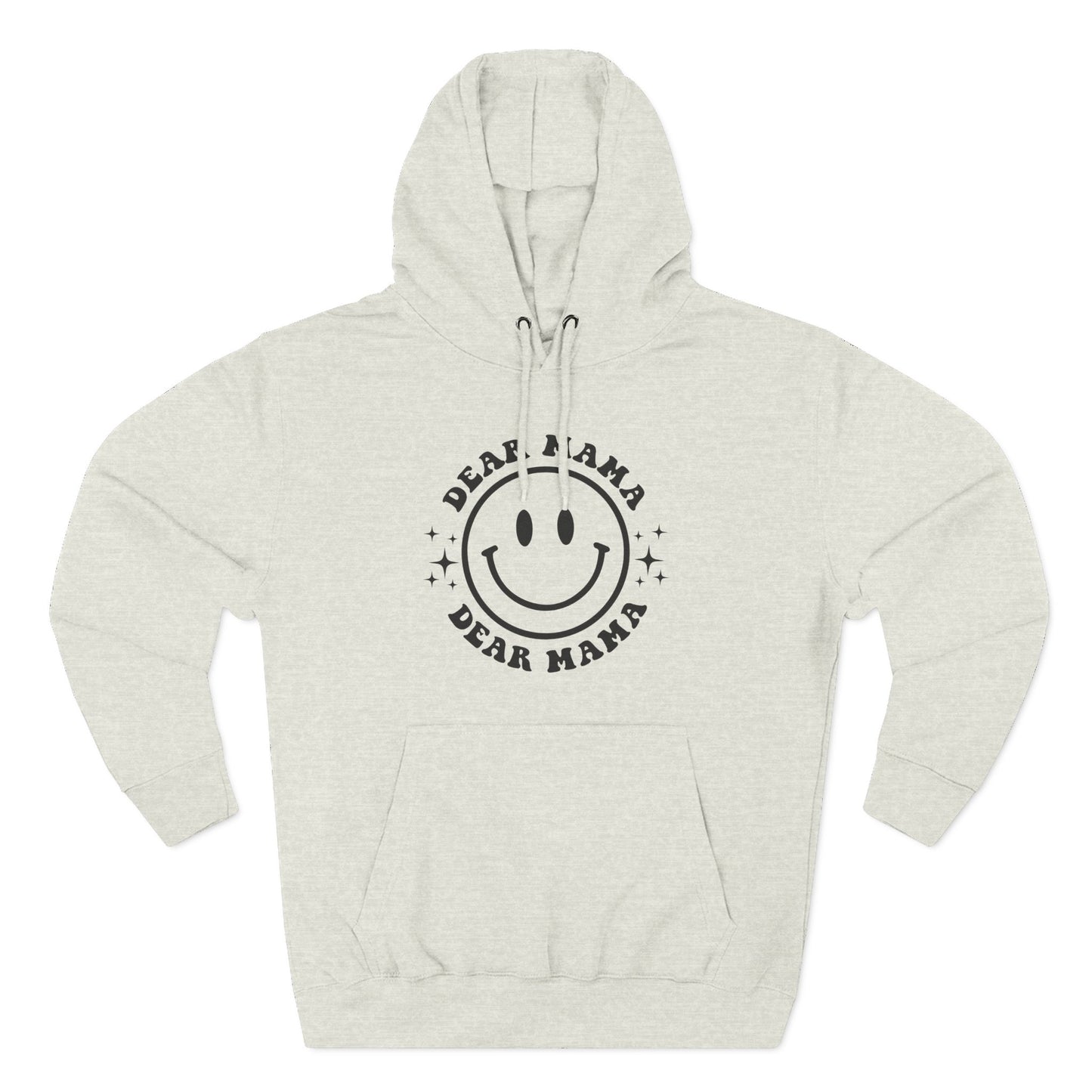 Mama's Place Hoodie — Retro Smiley "Ain't a Woman Alive" Fleece Pullover